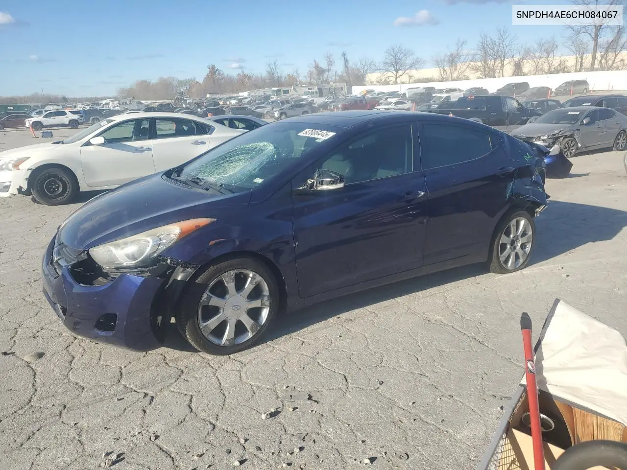 5NPDH4AE6CH084067 2012 Hyundai Elantra Gls