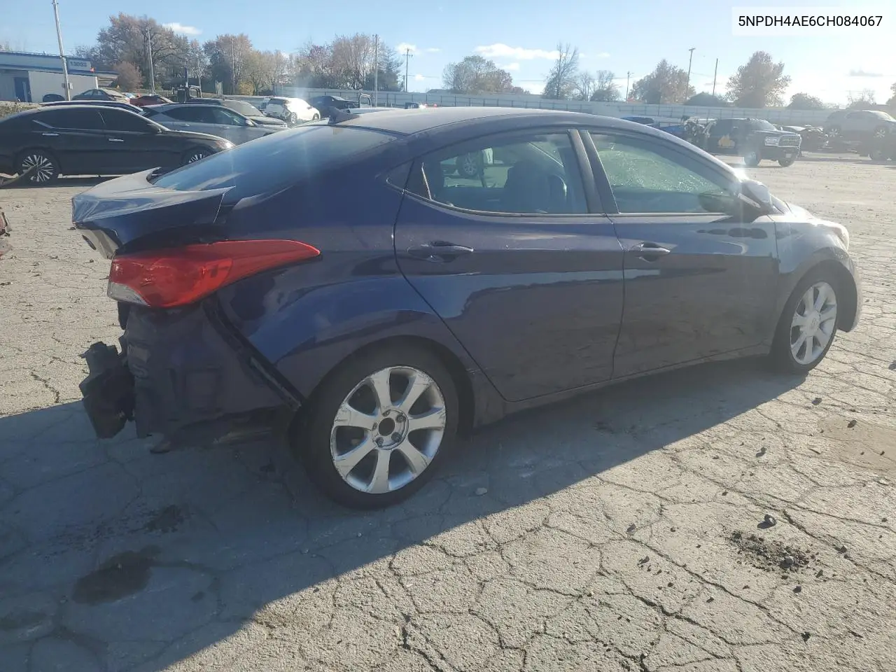 5NPDH4AE6CH084067 2012 Hyundai Elantra Gls