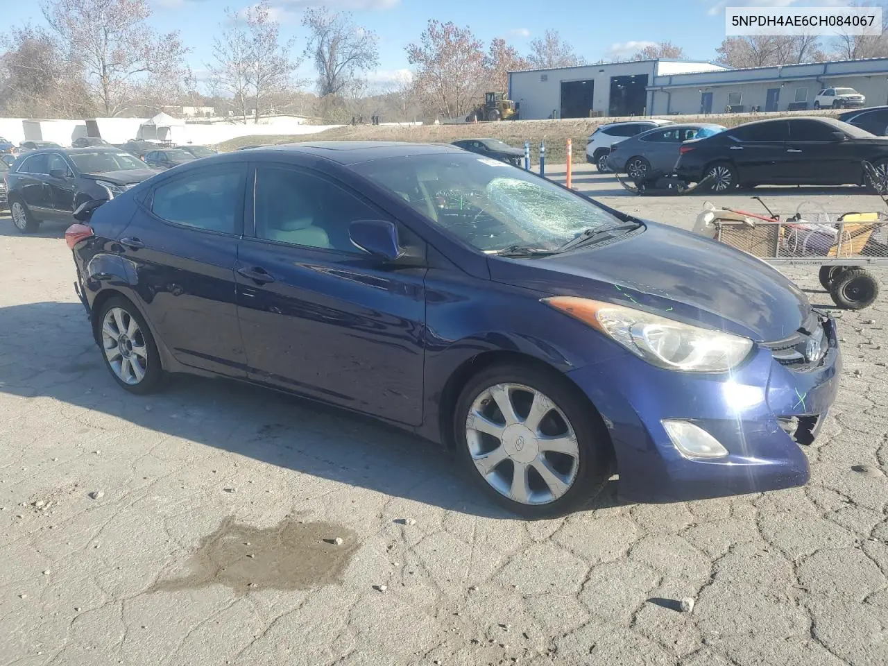 5NPDH4AE6CH084067 2012 Hyundai Elantra Gls