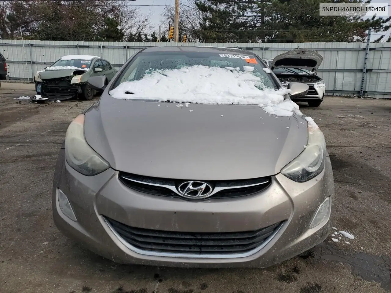 5NPDH4AE8CH150408 2012 Hyundai Elantra Gls
