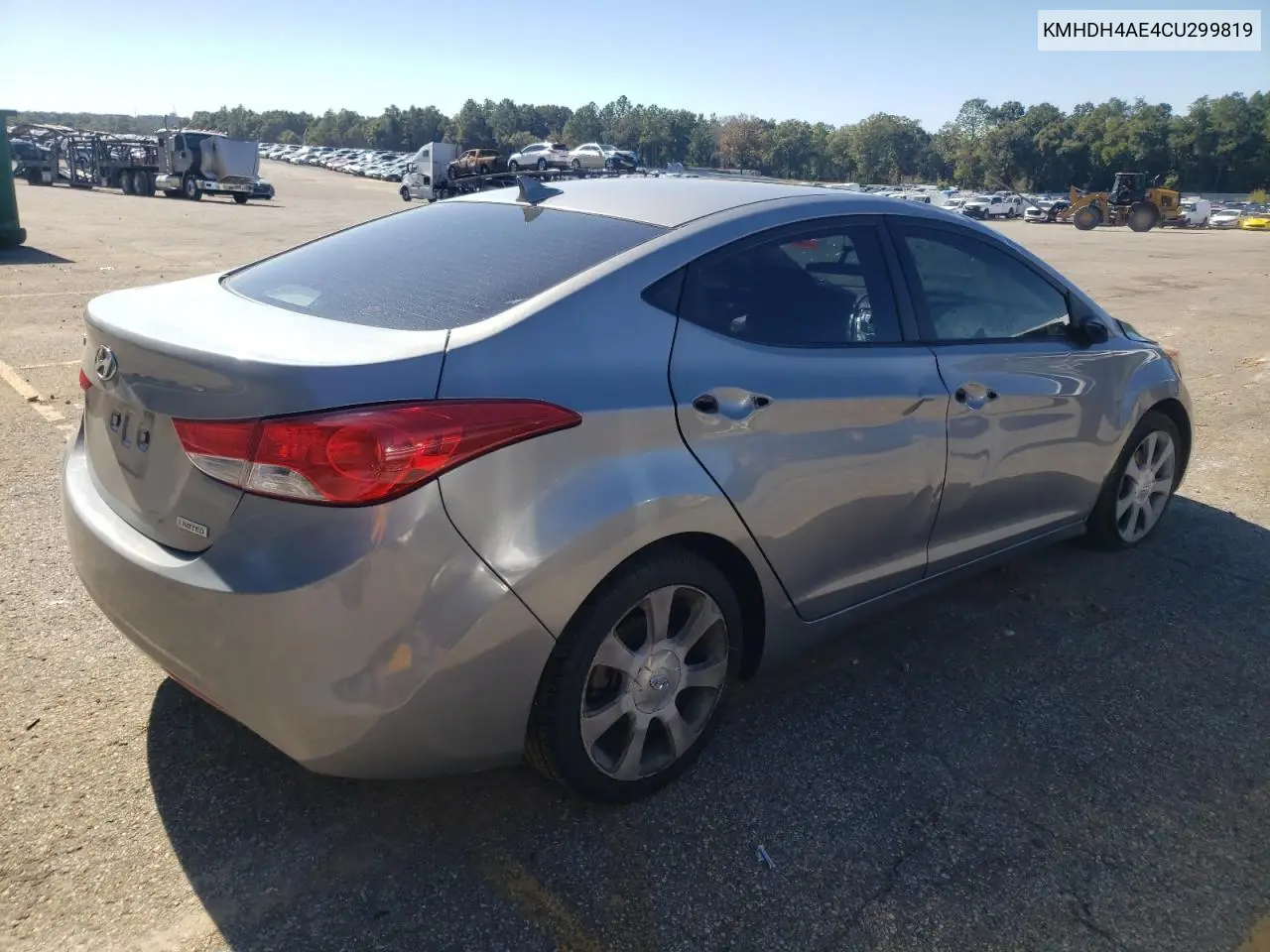KMHDH4AE4CU299819 2012 Hyundai Elantra Gls