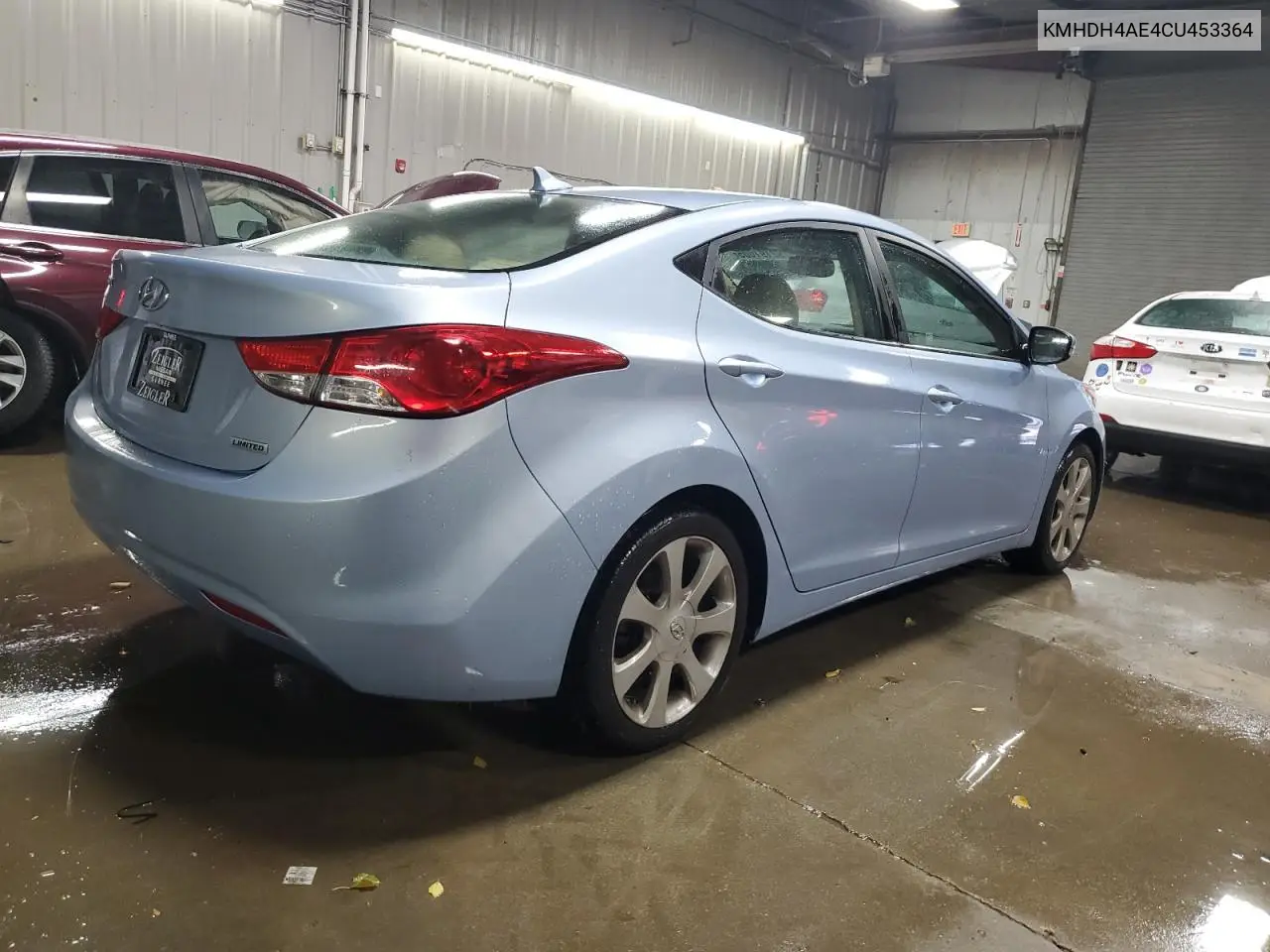 KMHDH4AE4CU453364 2012 Hyundai Elantra Gls