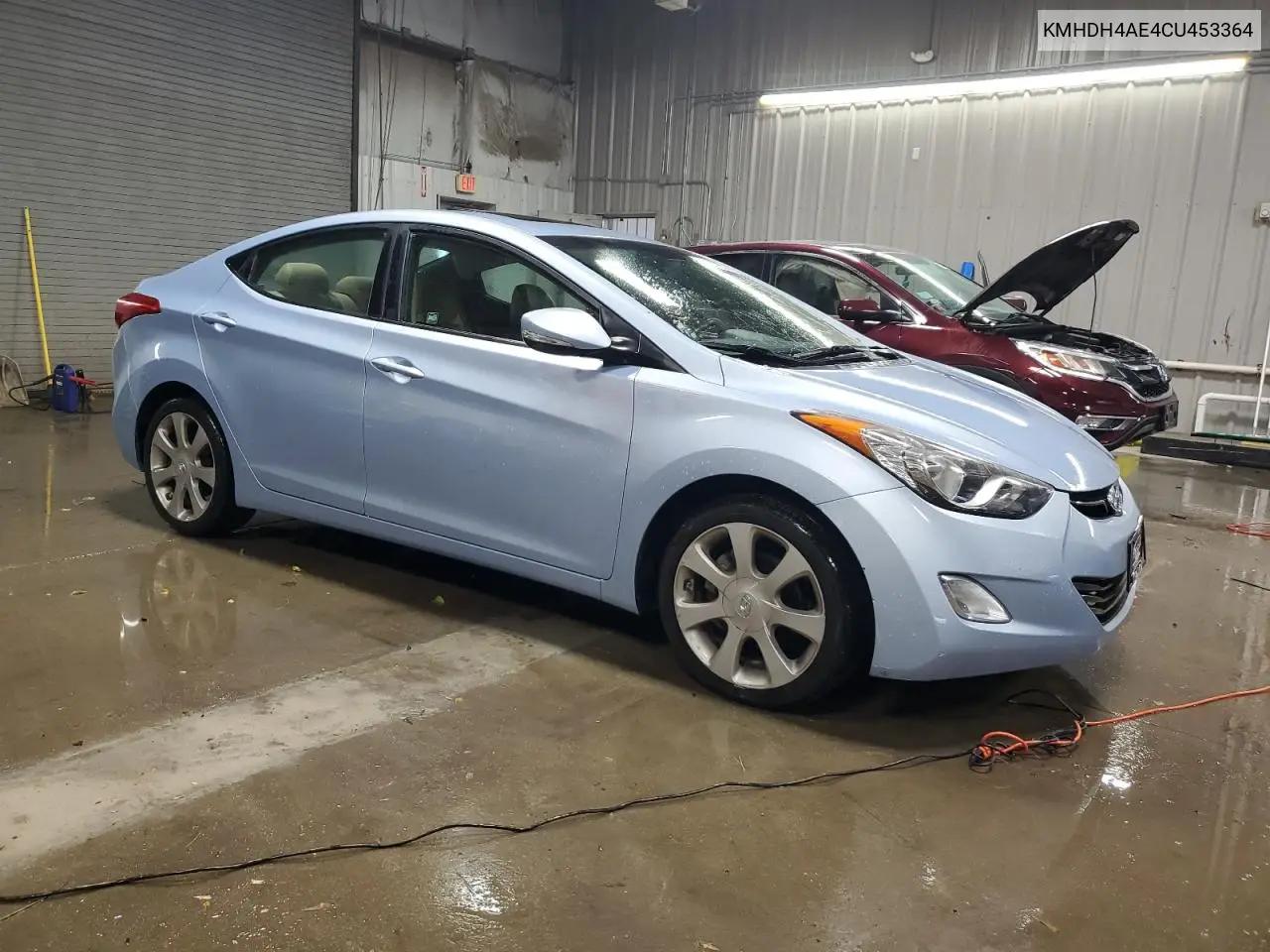 KMHDH4AE4CU453364 2012 Hyundai Elantra Gls