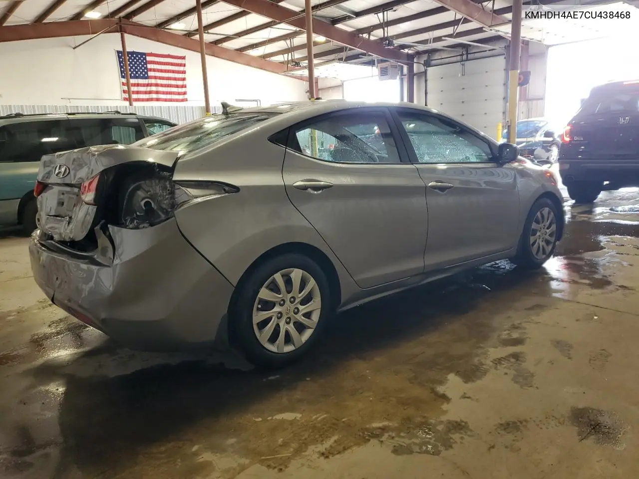 KMHDH4AE7CU438468 2012 Hyundai Elantra Gls