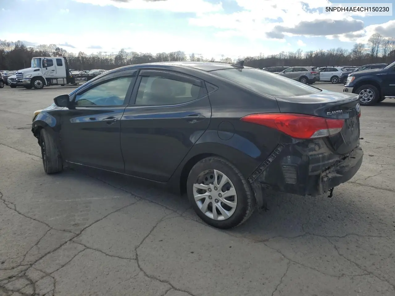 5NPDH4AE4CH150230 2012 Hyundai Elantra Gls