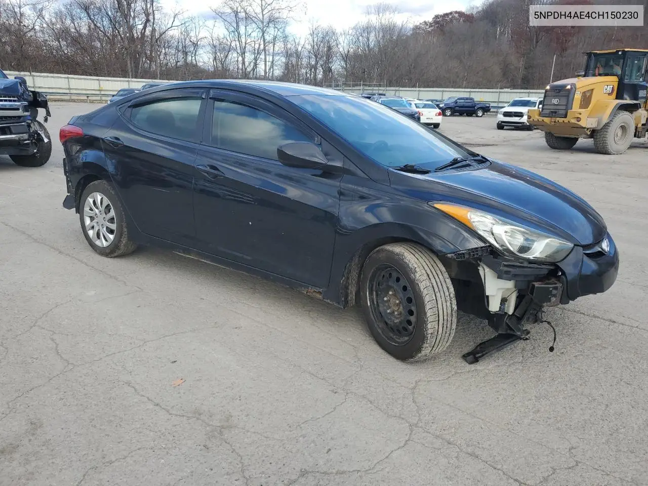 5NPDH4AE4CH150230 2012 Hyundai Elantra Gls