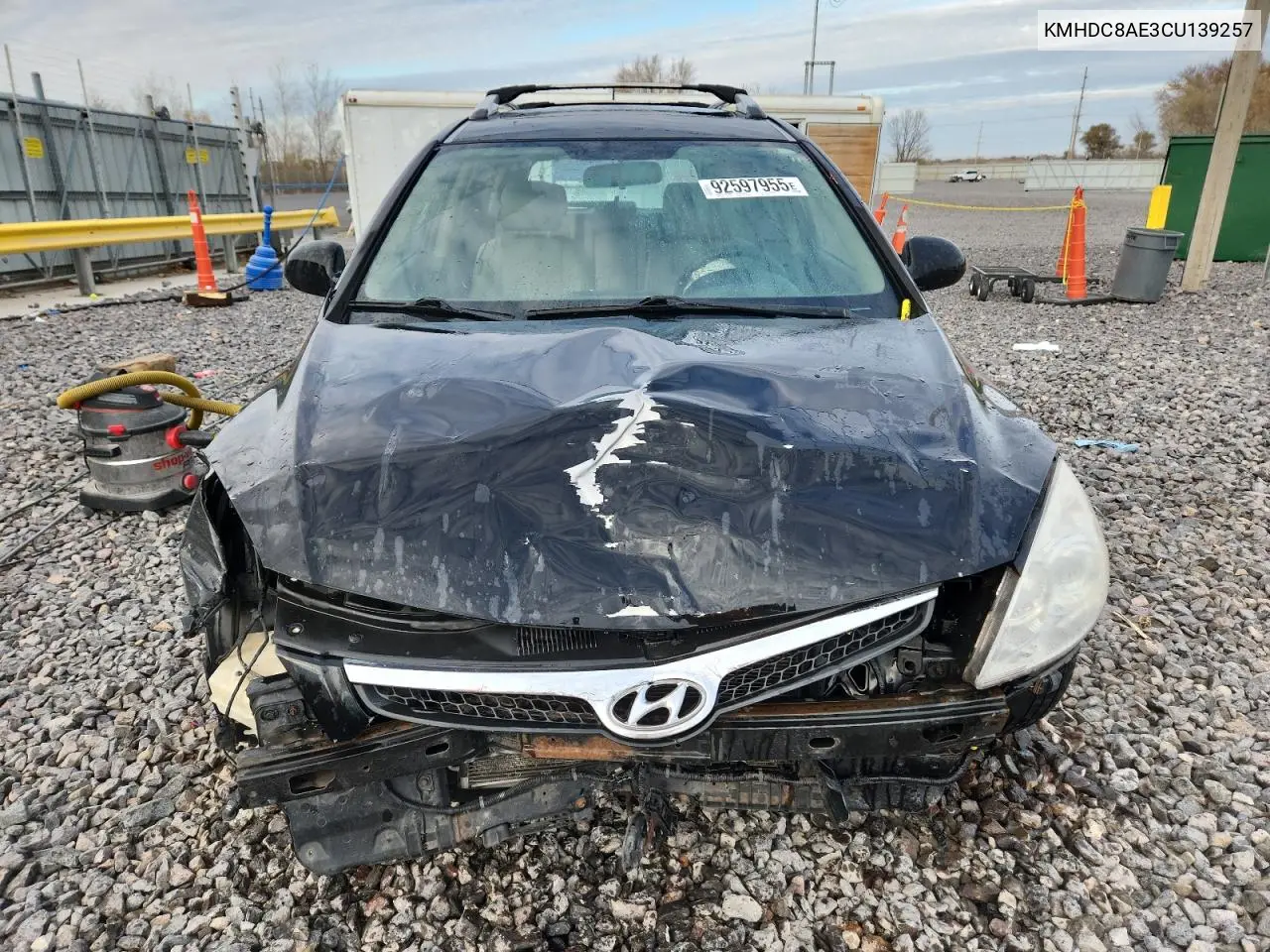 KMHDC8AE3CU139257 2012 Hyundai Elantra Touring Gls