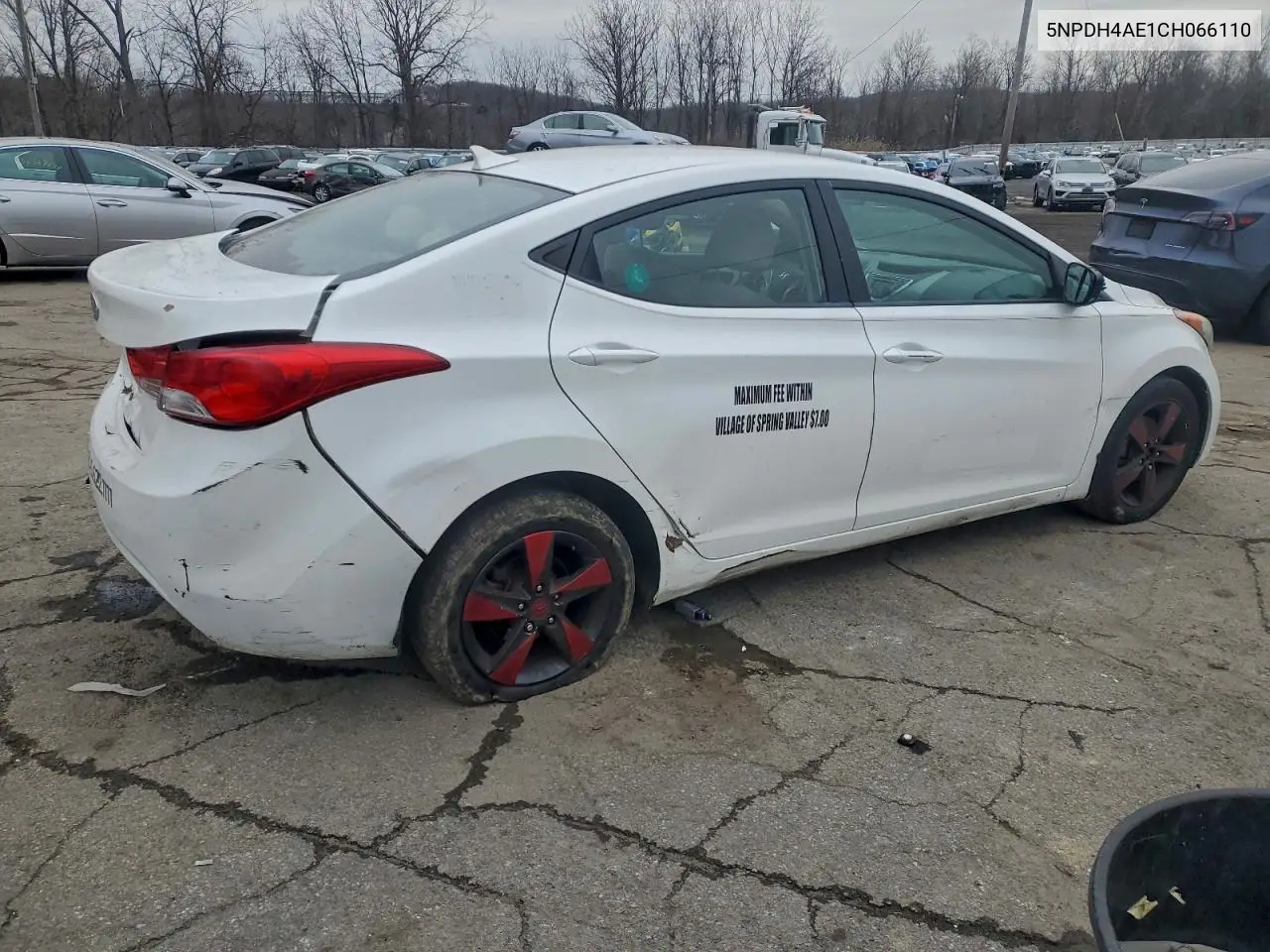 5NPDH4AE1CH066110 2012 Hyundai Elantra Gls