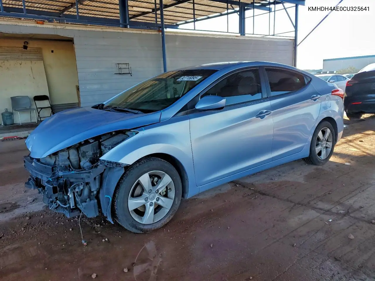 KMHDH4AE0CU325641 2012 Hyundai Elantra Gls