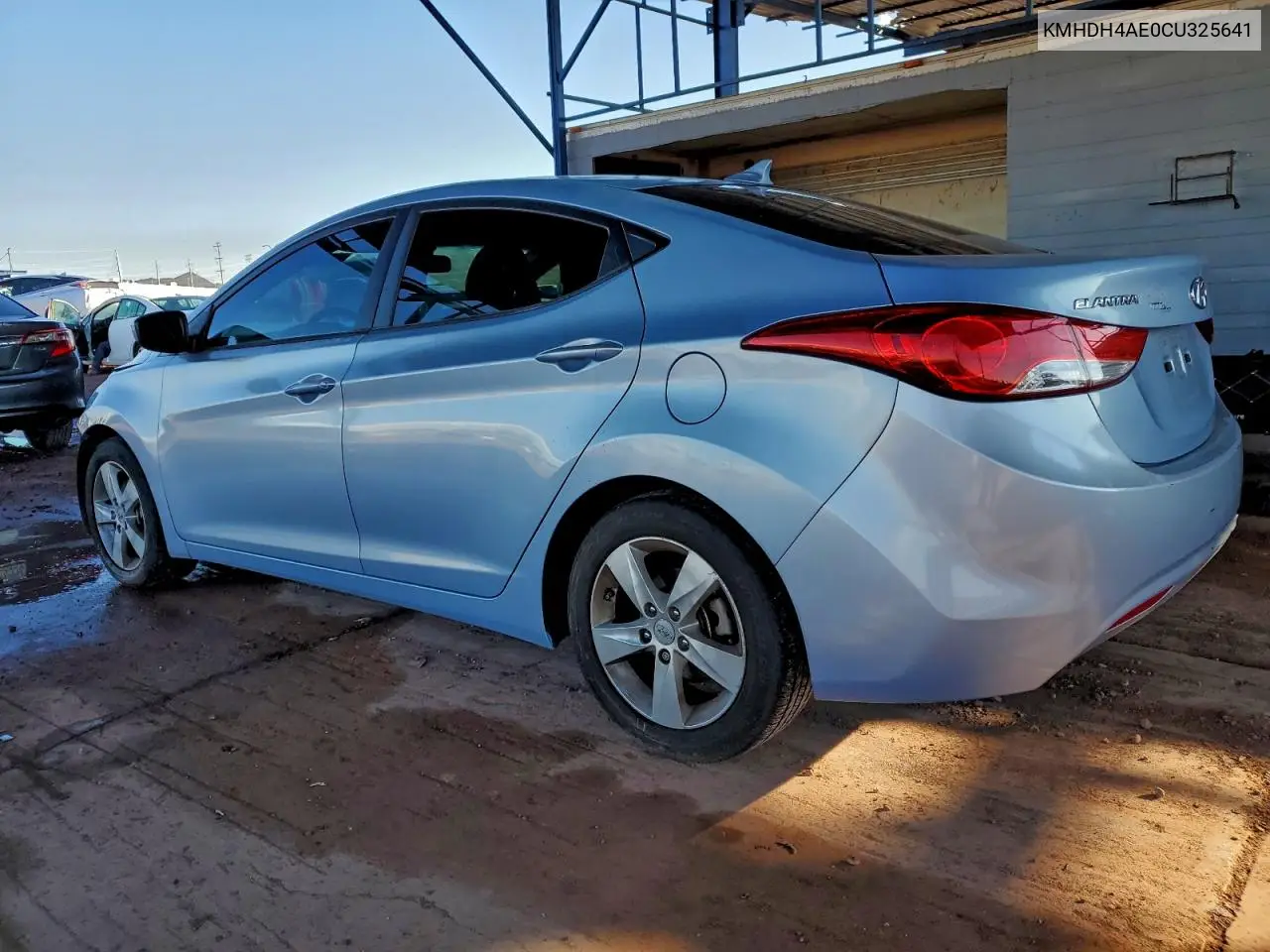 KMHDH4AE0CU325641 2012 Hyundai Elantra Gls