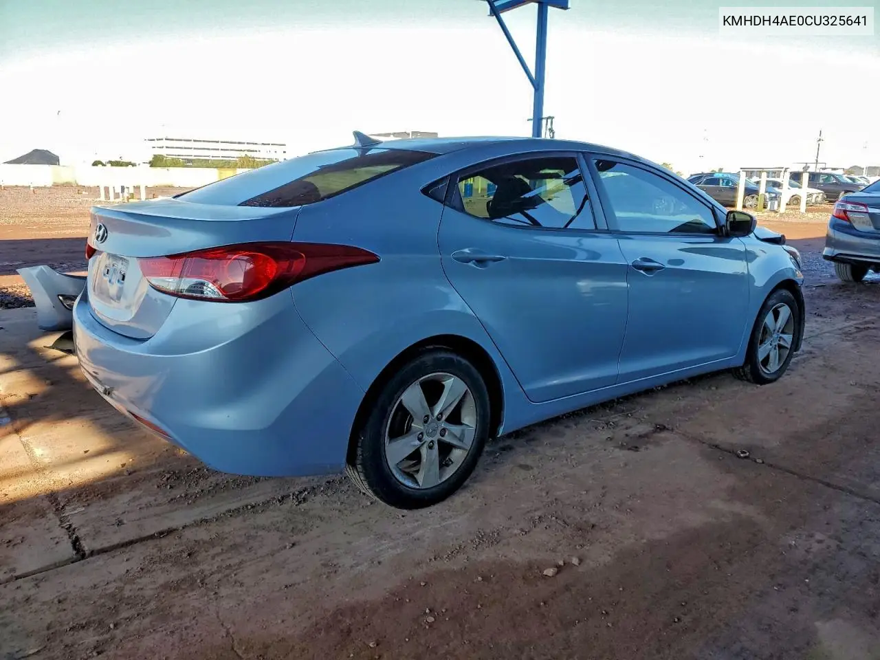 KMHDH4AE0CU325641 2012 Hyundai Elantra Gls