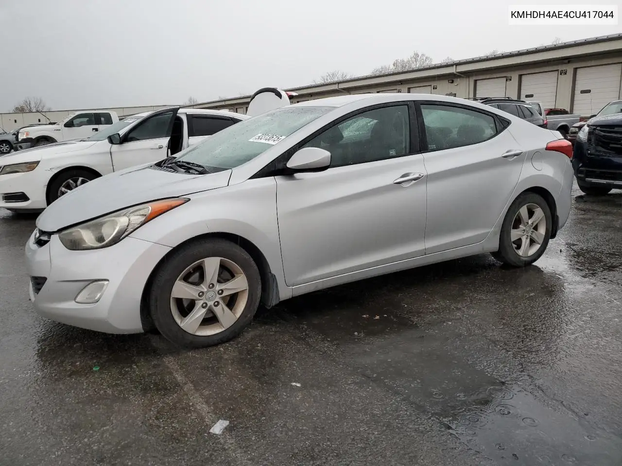 KMHDH4AE4CU417044 2012 Hyundai Elantra Gls