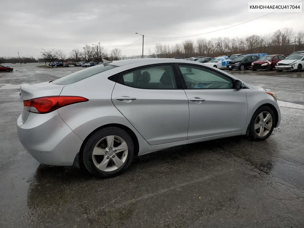 KMHDH4AE4CU417044 2012 Hyundai Elantra Gls