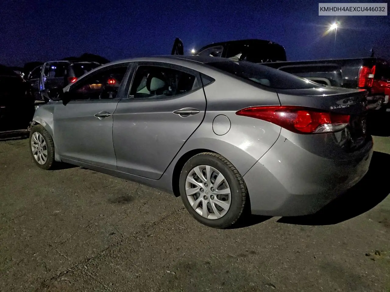 KMHDH4AEXCU446032 2012 Hyundai Elantra Gls