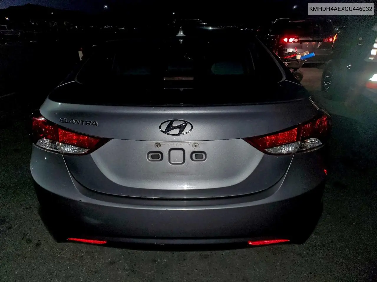 KMHDH4AEXCU446032 2012 Hyundai Elantra Gls