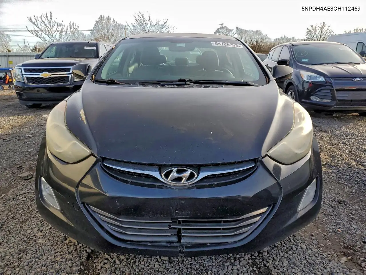 5NPDH4AE3CH112469 2012 Hyundai Elantra Gls