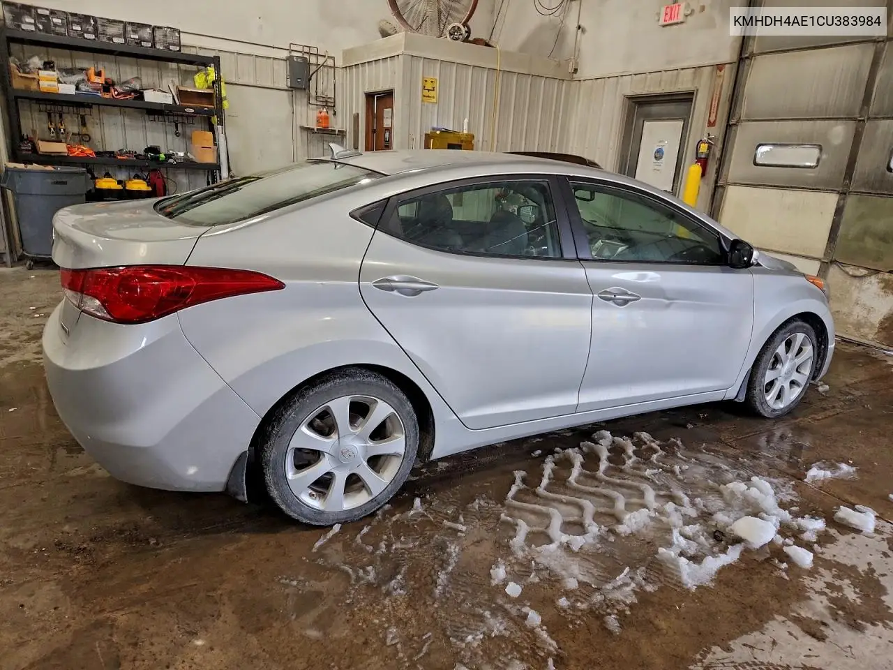 KMHDH4AE1CU383984 2012 Hyundai Elantra Gls
