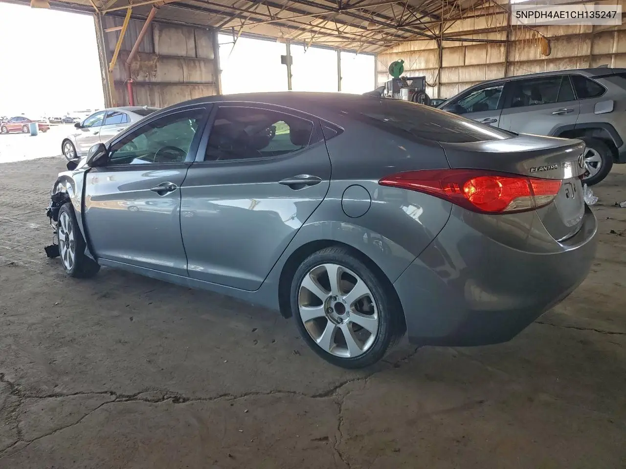 5NPDH4AE1CH135247 2012 Hyundai Elantra Gls