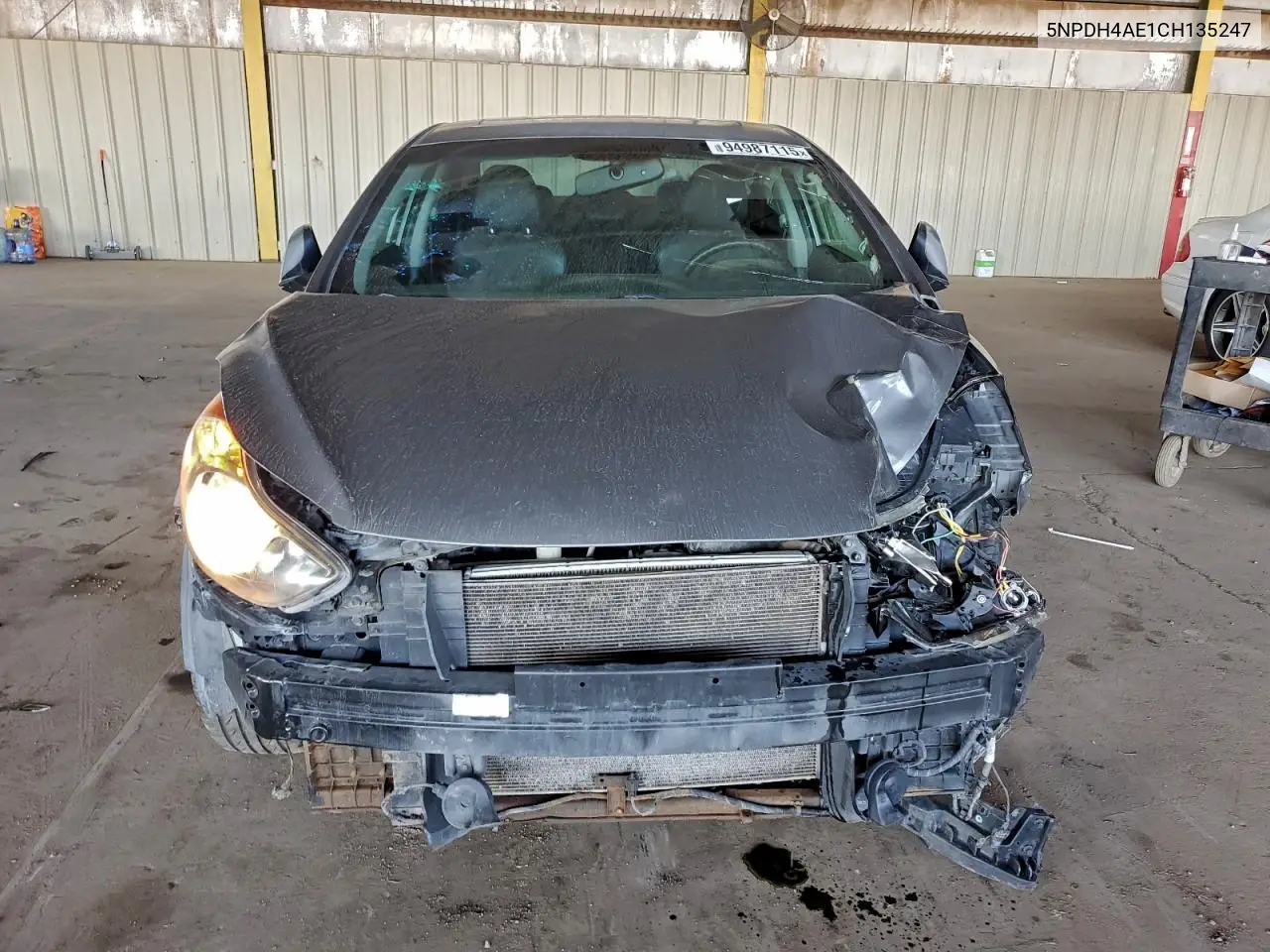 5NPDH4AE1CH135247 2012 Hyundai Elantra Gls