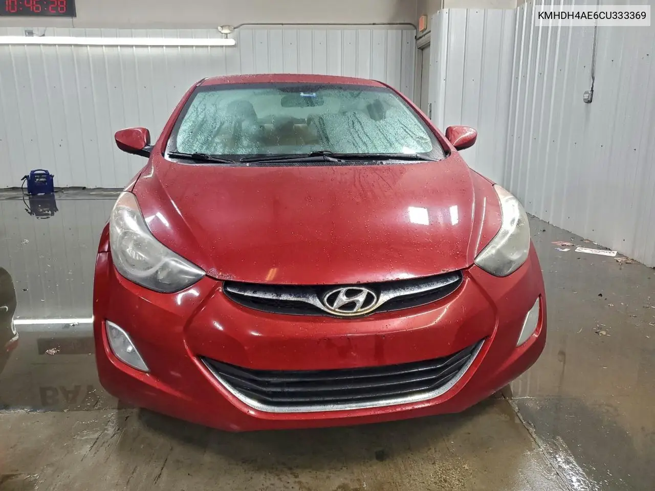 KMHDH4AE6CU333369 2012 Hyundai Elantra Gls