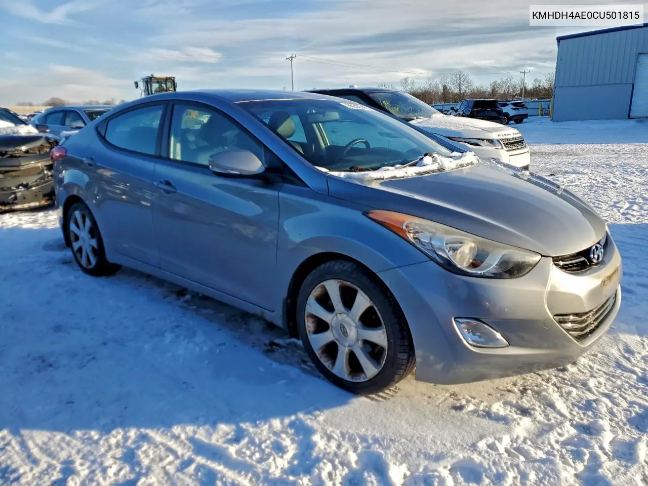 KMHDH4AE0CU501815 2012 Hyundai Elantra Gls