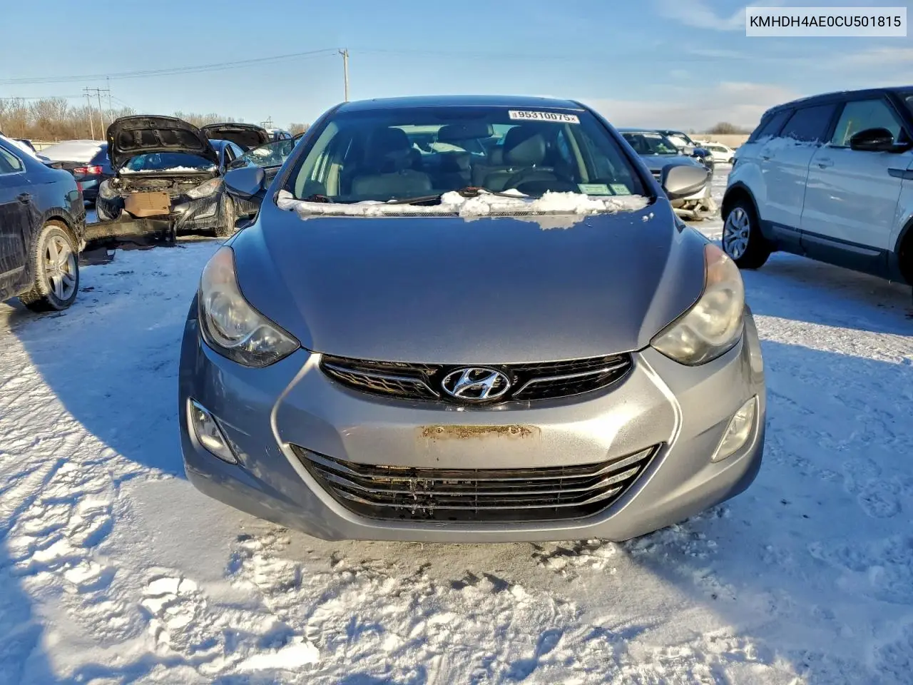 KMHDH4AE0CU501815 2012 Hyundai Elantra Gls