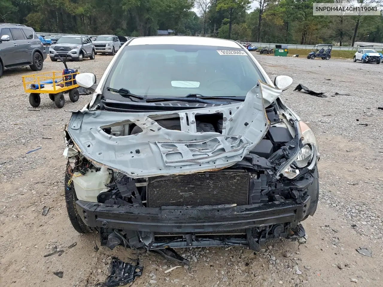 5NPDH4AE4CH119043 2012 Hyundai Elantra Gls