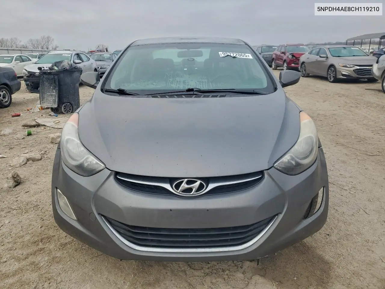 5NPDH4AE8CH119210 2012 Hyundai Elantra Gls