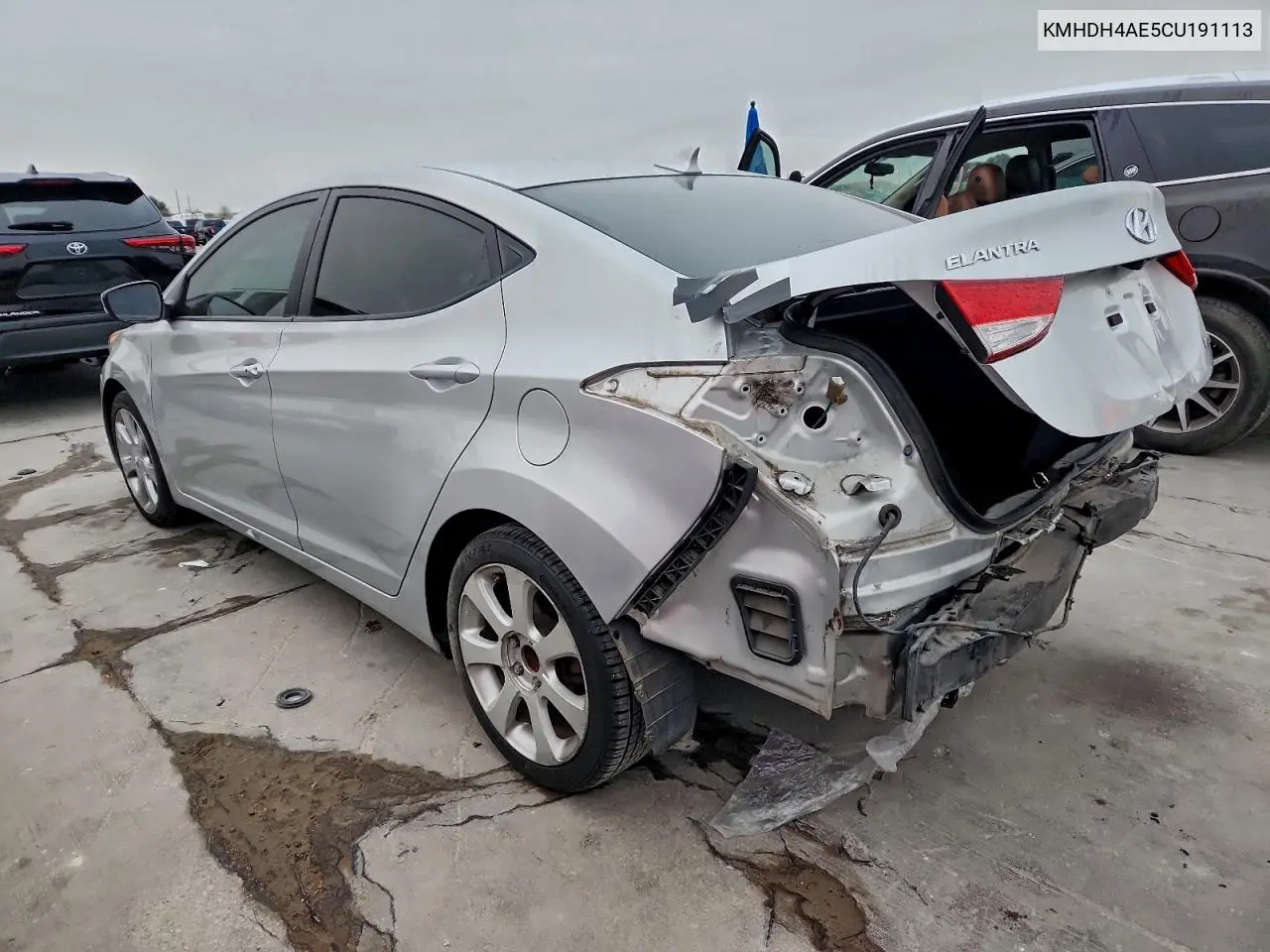 KMHDH4AE5CU191113 2012 Hyundai Elantra Gls