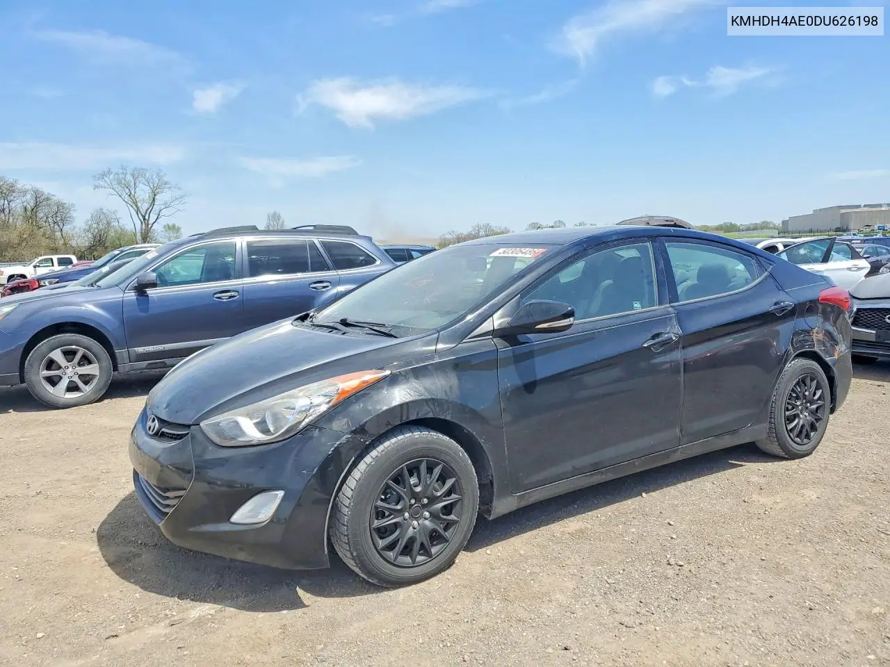 KMHDH4AE0DU626198 2013 Hyundai Elantra Limited
