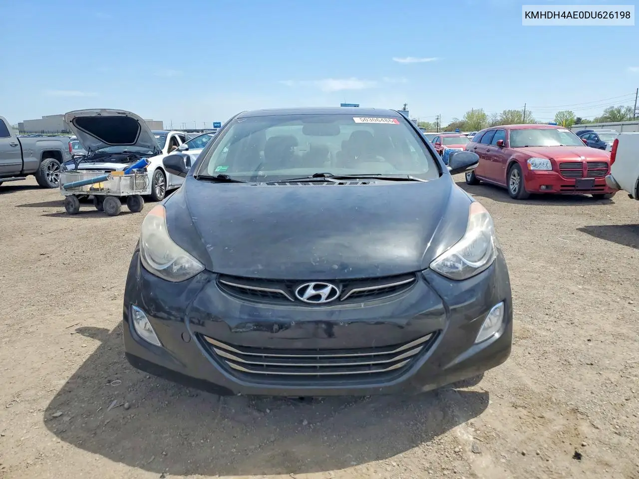 KMHDH4AE0DU626198 2013 Hyundai Elantra Limited