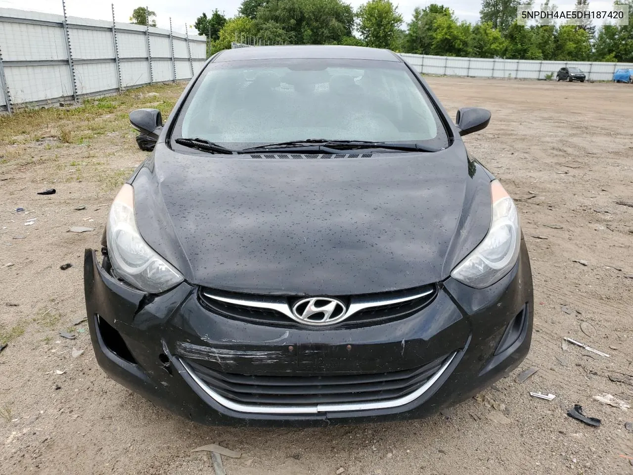 5NPDH4AE5DH187420 2013 Hyundai Elantra Gls