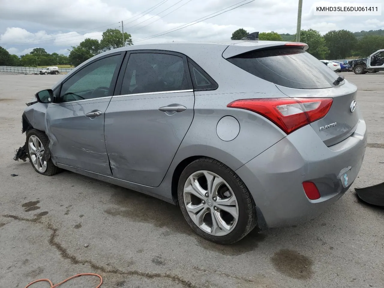 2013 Hyundai Elantra Gt VIN: KMHD35LE6DU061411 Lot: 60779034