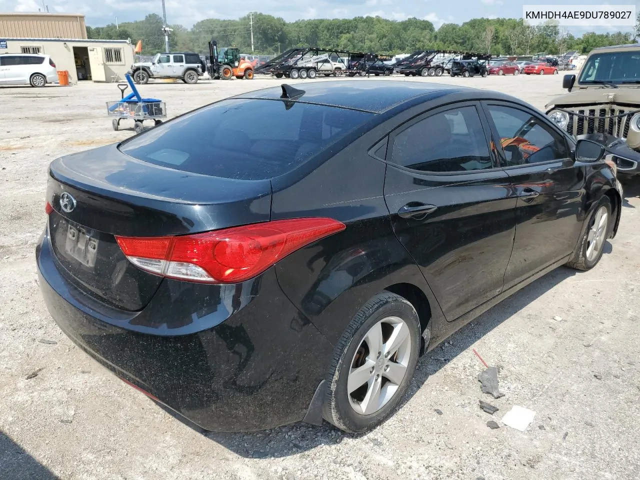 KMHDH4AE9DU789027 2013 Hyundai Elantra Gls