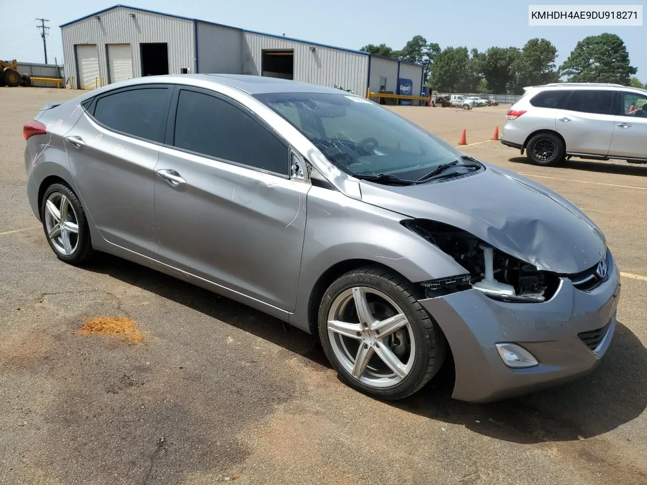 KMHDH4AE9DU918271 2013 Hyundai Elantra Gls