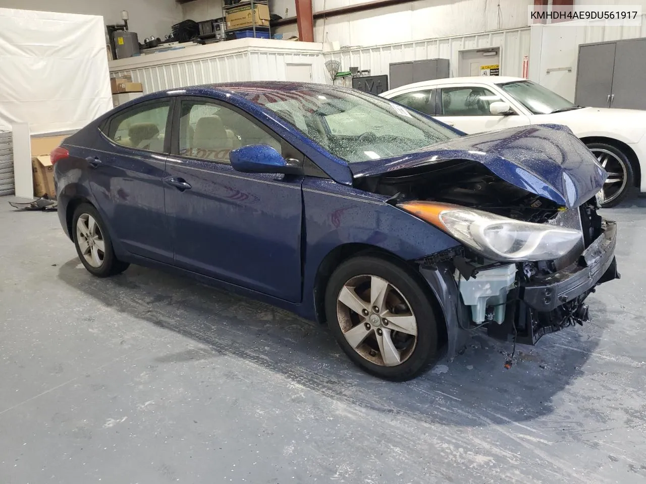 KMHDH4AE9DU561917 2013 Hyundai Elantra Gls