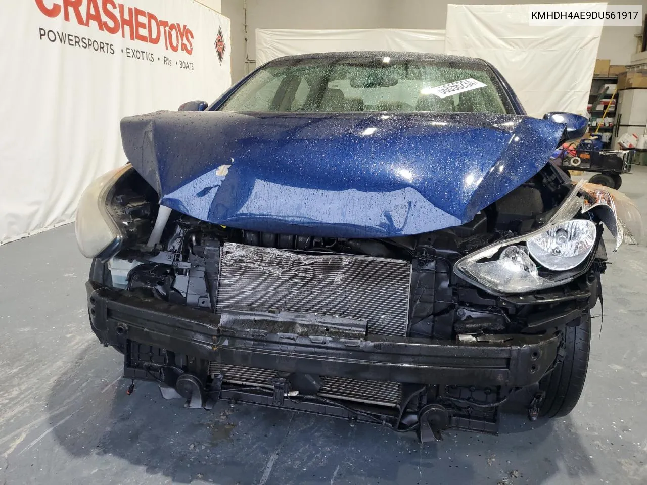 KMHDH4AE9DU561917 2013 Hyundai Elantra Gls