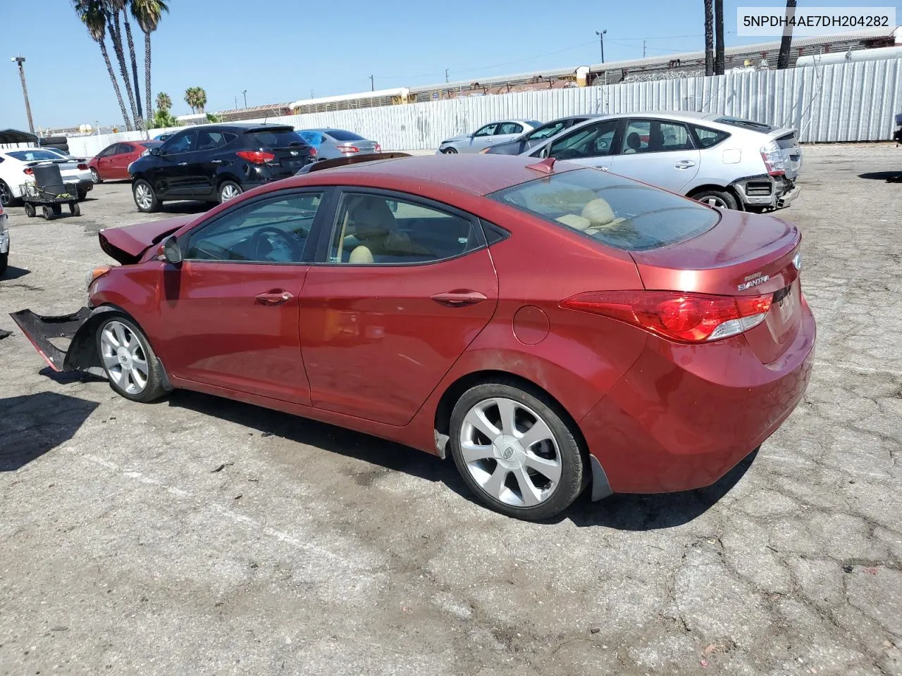 5NPDH4AE7DH204282 2013 Hyundai Elantra Gls