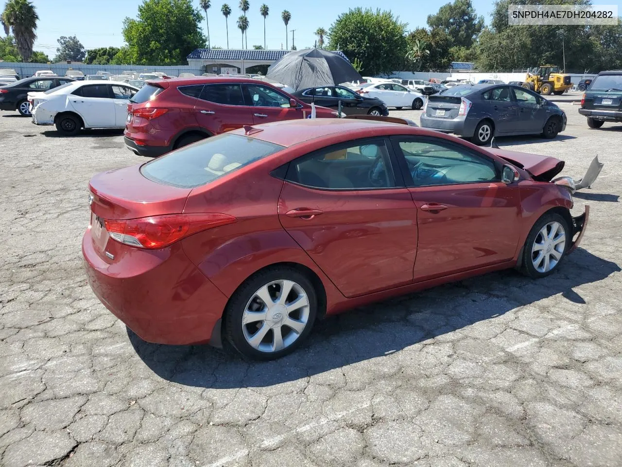 2013 Hyundai Elantra Gls VIN: 5NPDH4AE7DH204282 Lot: 67749164