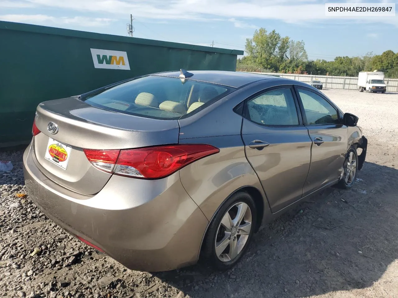 5NPDH4AE2DH269847 2013 Hyundai Elantra Gls