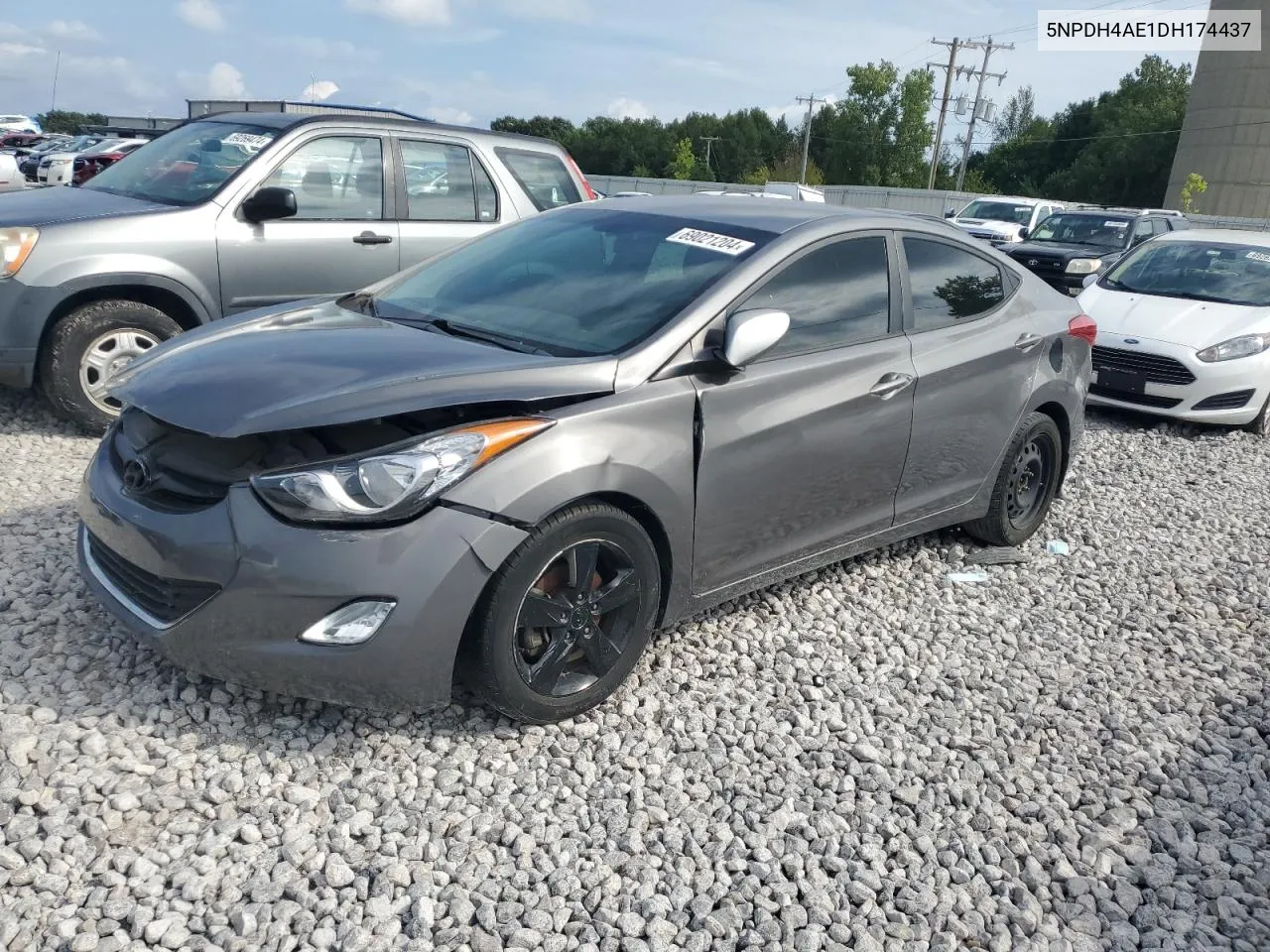 2013 Hyundai Elantra Gls VIN: 5NPDH4AE1DH174437 Lot: 69021204