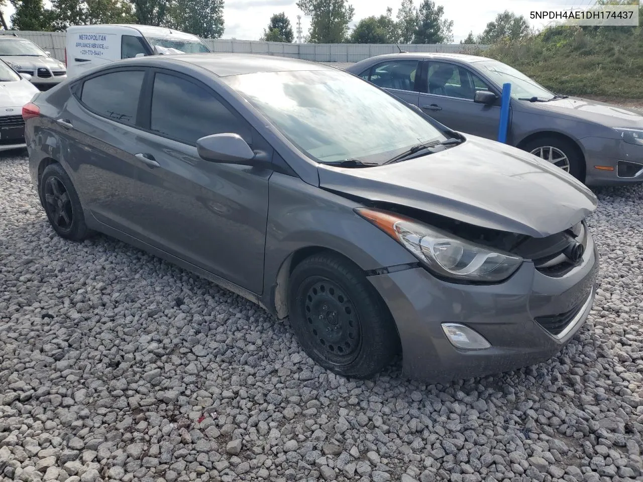 5NPDH4AE1DH174437 2013 Hyundai Elantra Gls