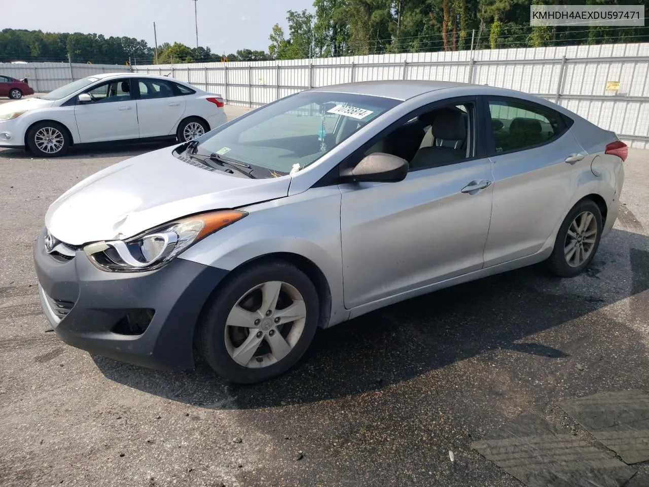 2013 Hyundai Elantra Gls VIN: KMHDH4AEXDU597471 Lot: 70795814