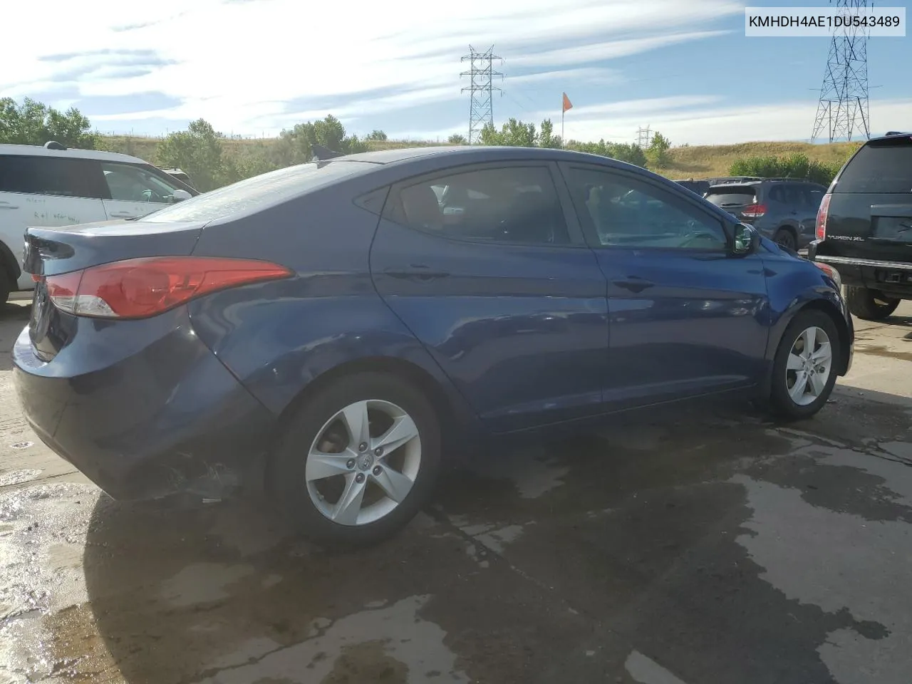 2013 Hyundai Elantra Gls VIN: KMHDH4AE1DU543489 Lot: 71446994