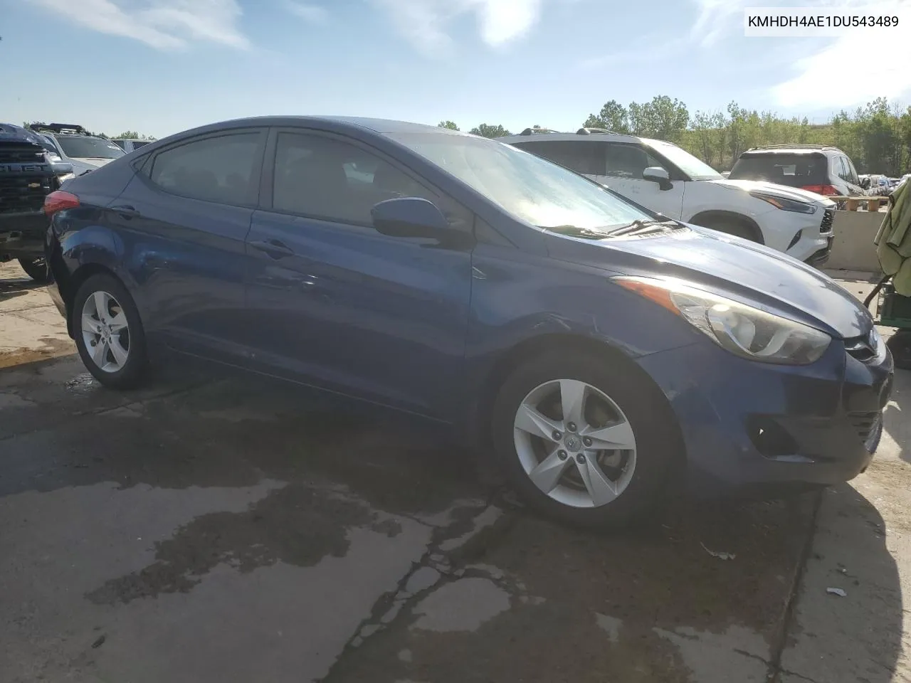 2013 Hyundai Elantra Gls VIN: KMHDH4AE1DU543489 Lot: 71446994