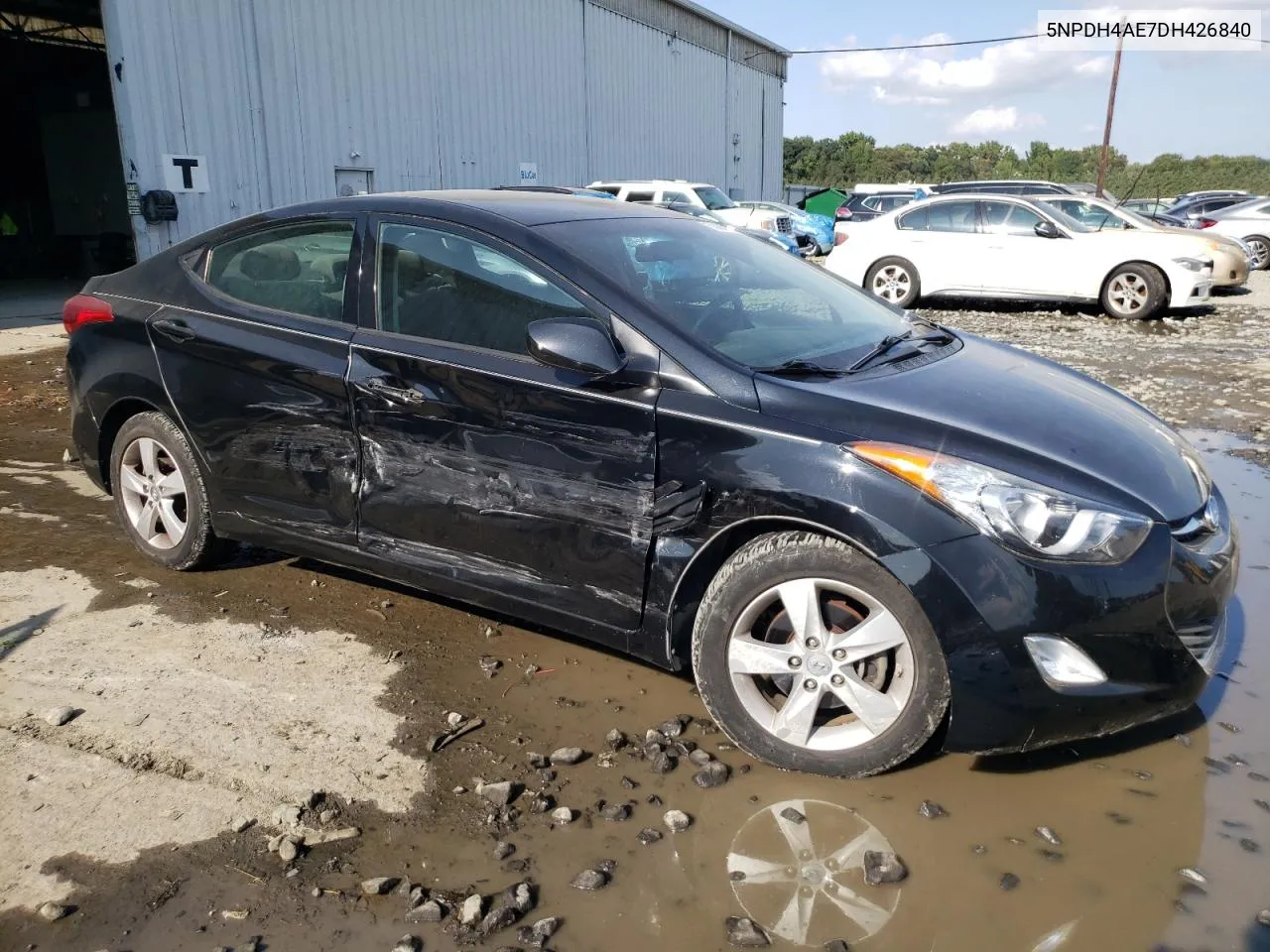 2013 Hyundai Elantra Gls VIN: 5NPDH4AE7DH426840 Lot: 71464104