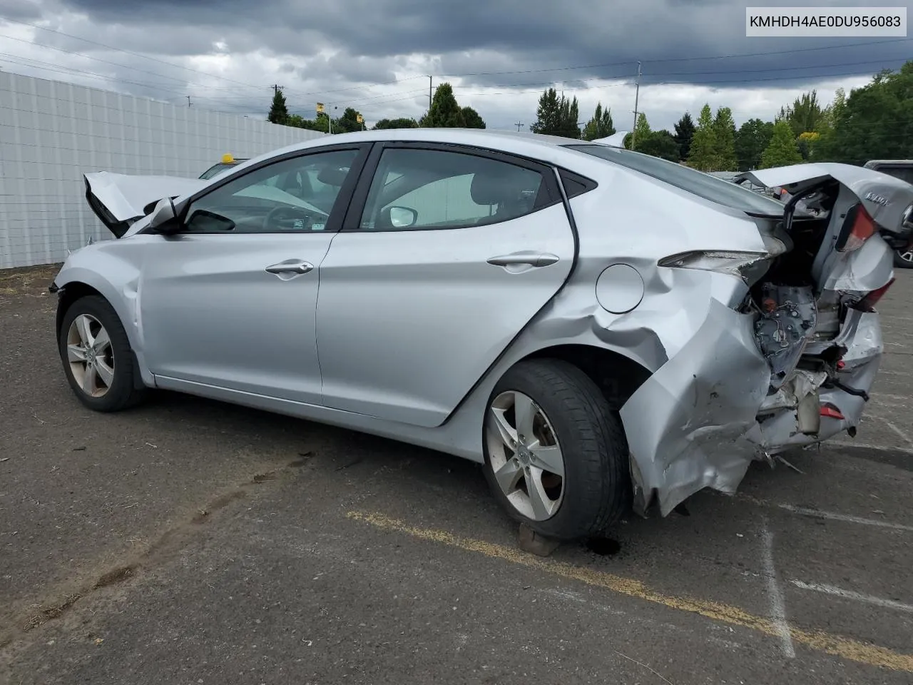 KMHDH4AE0DU956083 2013 Hyundai Elantra Gls