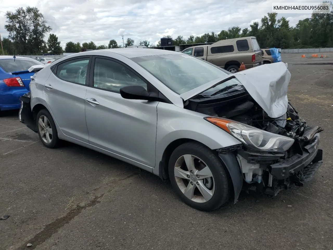 2013 Hyundai Elantra Gls VIN: KMHDH4AE0DU956083 Lot: 71601294