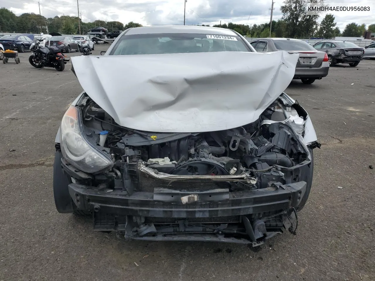 KMHDH4AE0DU956083 2013 Hyundai Elantra Gls