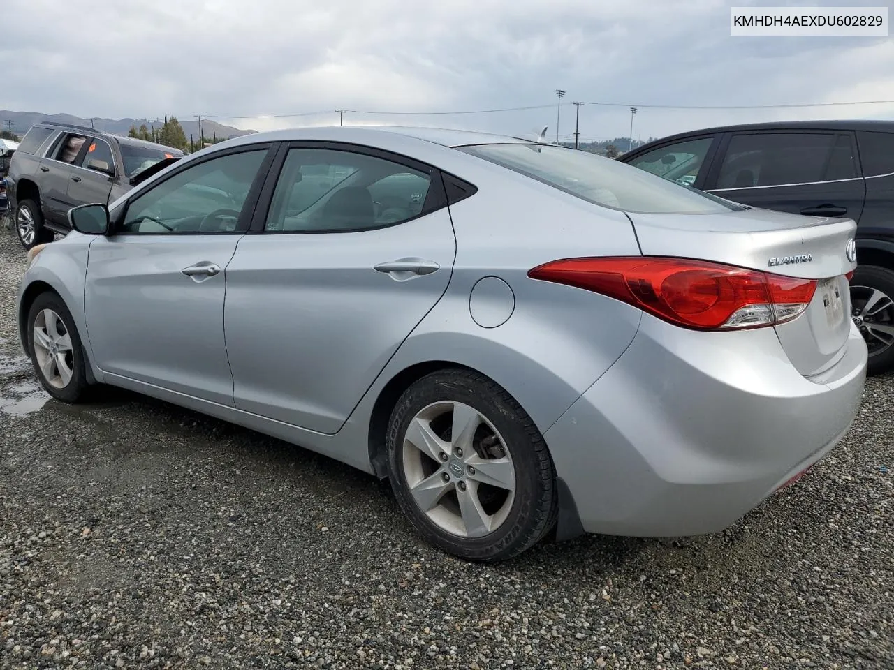 2013 Hyundai Elantra Gls VIN: KMHDH4AEXDU602829 Lot: 72077094